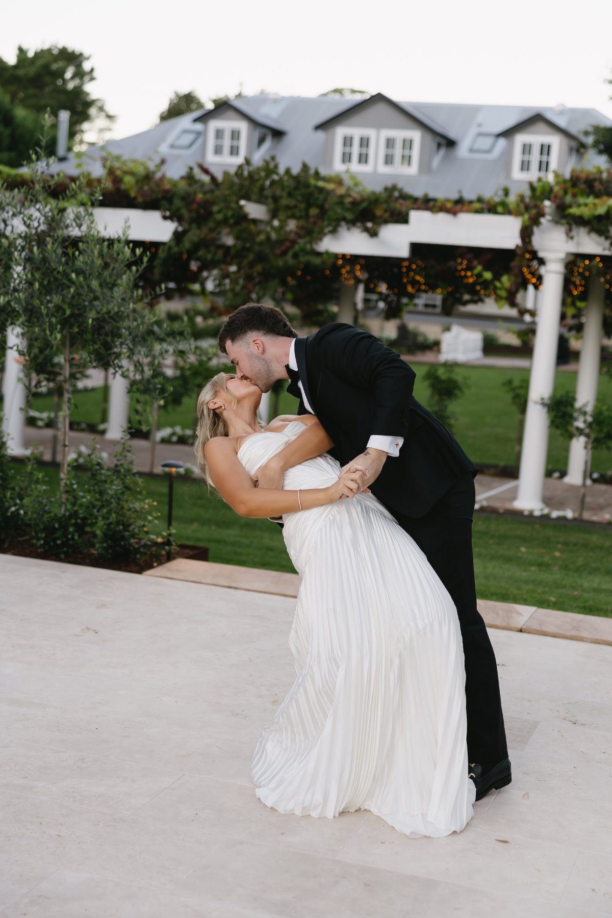 Kalinya Estate wedding for Alyssa and Alex. Photographed by Sarbo Studio.