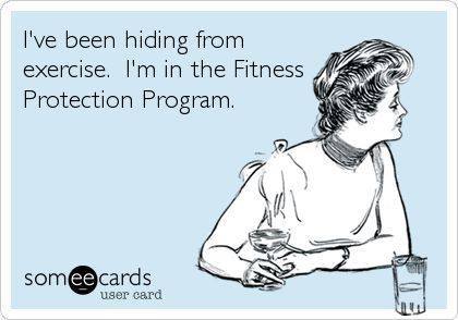 fitness protection program meme