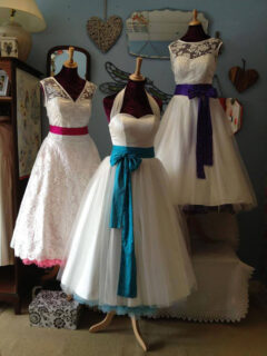 stylish scottish wedding dresses