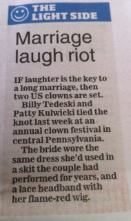 marriage laugh riot story