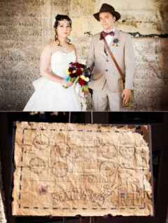 indiana jones themed wedding