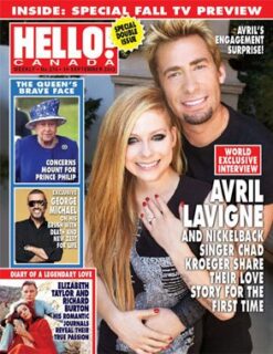 avril lavigne and chad kroeger got engaged