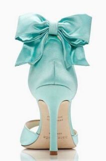 teal high heel shoes