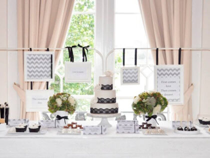 wedding dessert buffet