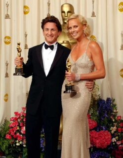 Sean Penn and Charlize Theron