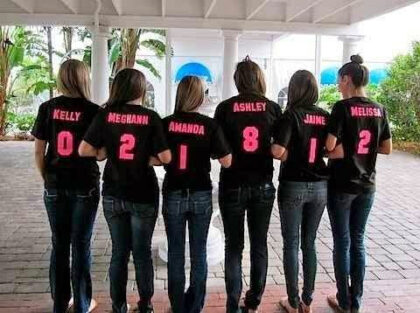 hen's night - bridesmaids team