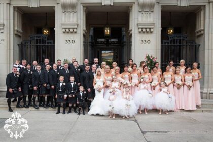 Big ridal party of 46 people