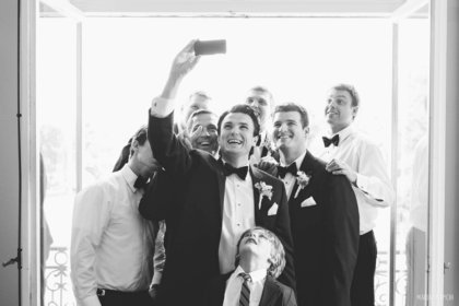 wedding selfie