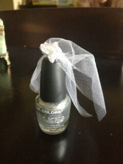 Hen's night favours nail polish