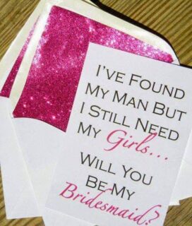 be my bridesmaid invitation