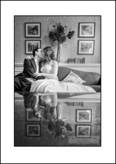 Indoor wedding photography