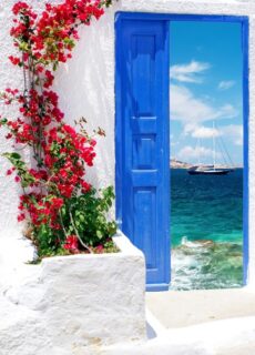 Overseas wedding location - Santorini