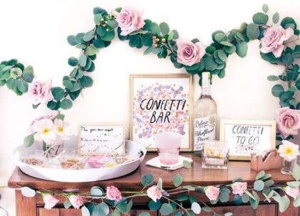 Confetti bar