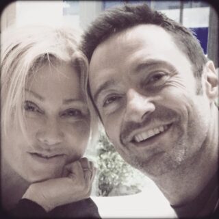Hugh Jackman and Deborah-Lee Furness