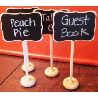 Mini chalkboard signs