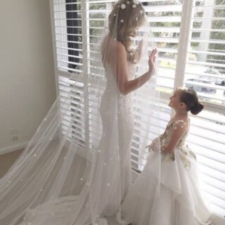 George Elsissa wedding gown