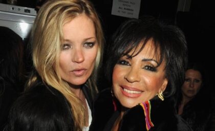 Kate Moss and Shirley Bassey|||Jamie Hince and wife Kate Moss|