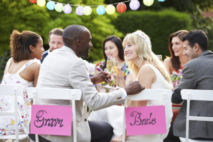 Backyard wedding|Garden wedding|Garden wedding