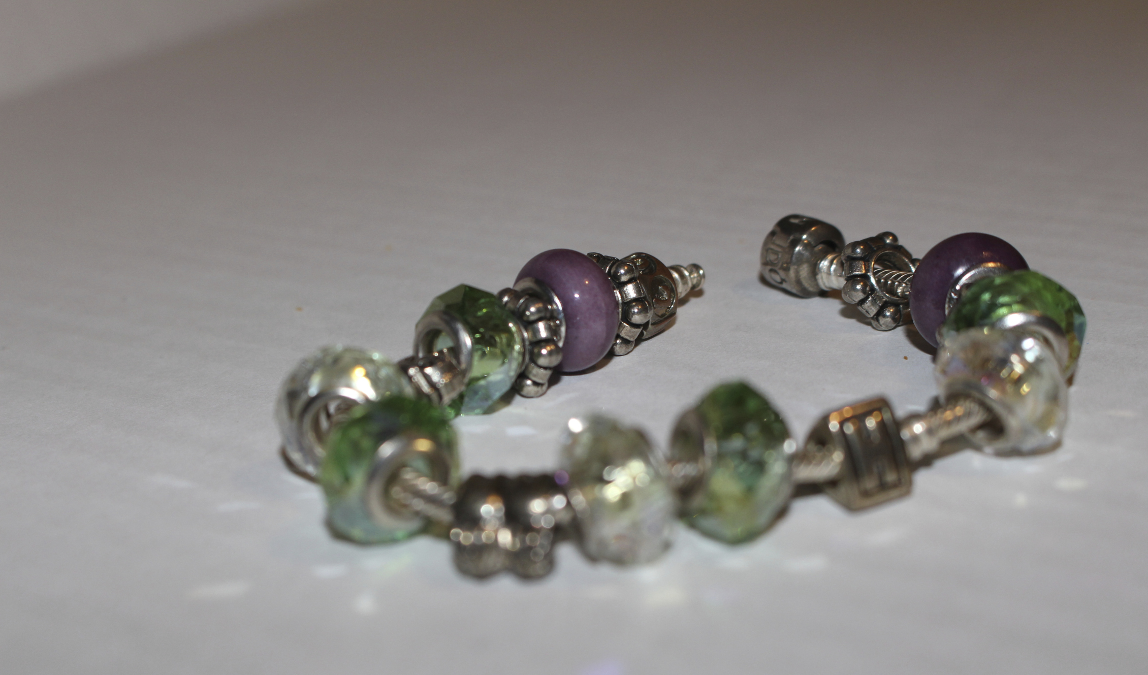 Pandora beads as wedding jewellery