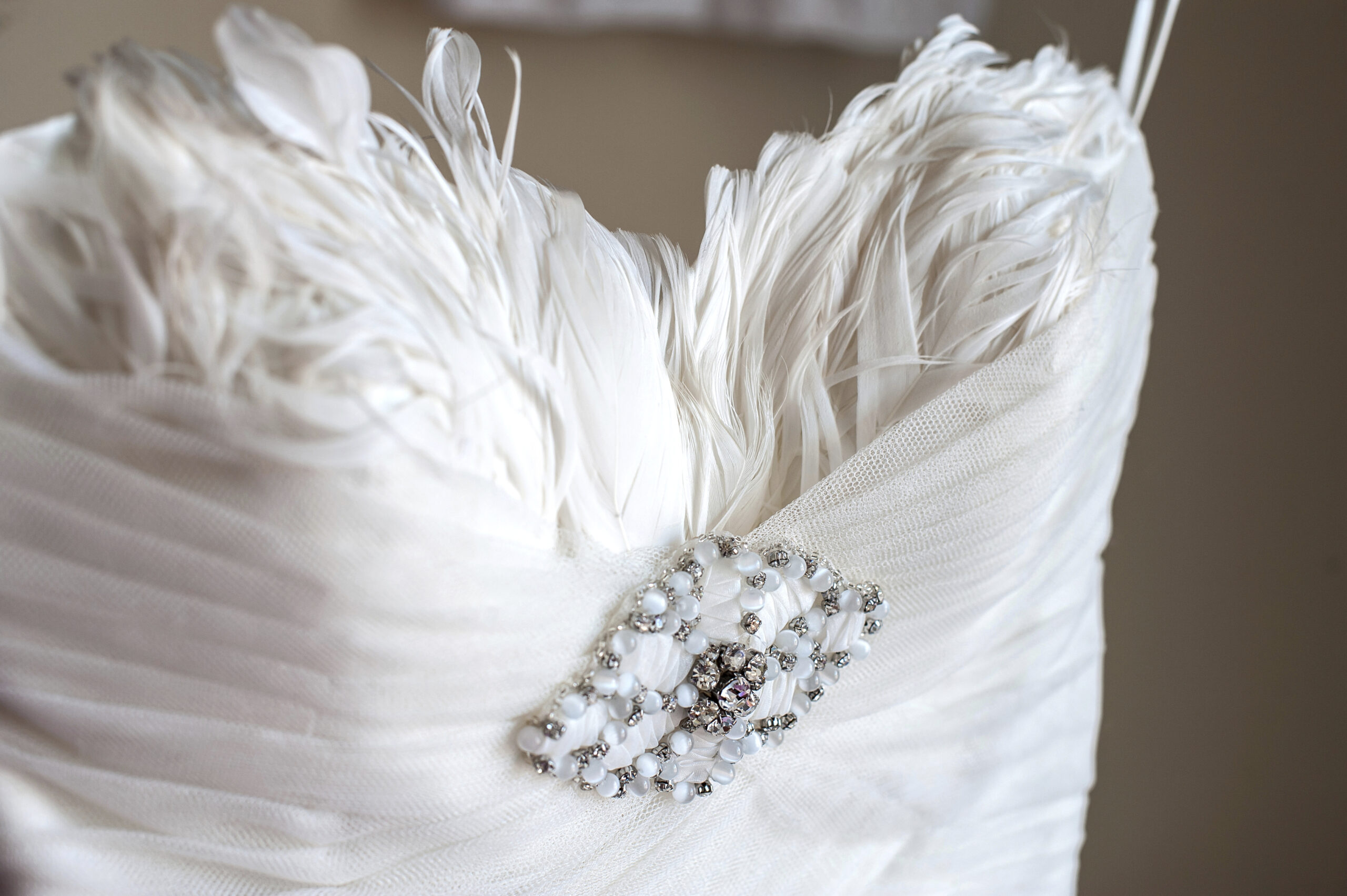 Wedding dress neckline types