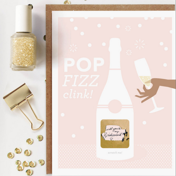 Fun ways to ask, ‘be my bridesmaid?’