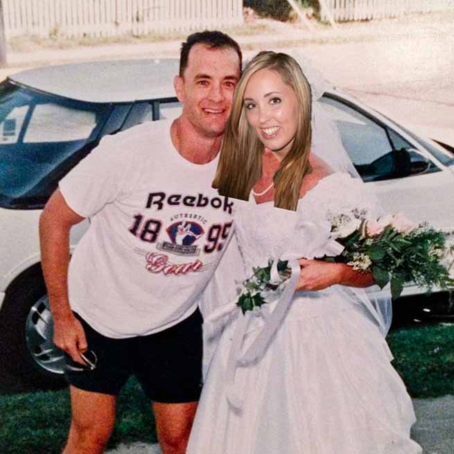 Bride’s mission to have Tom Hanks give her away