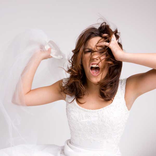 10 phrases that’ll turn a bride into a bridezilla