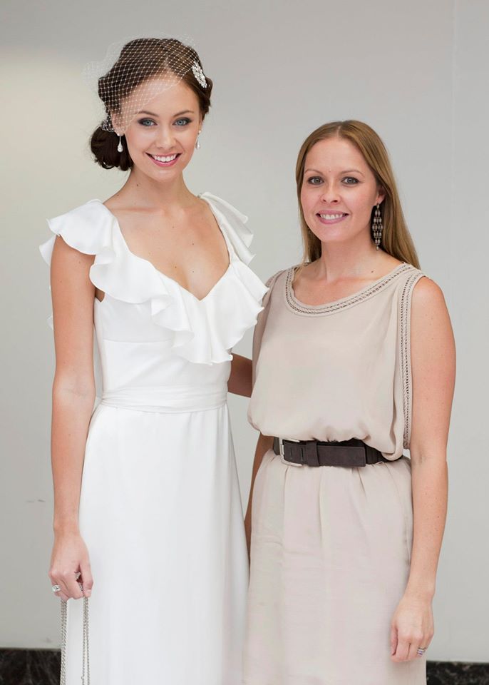 Blogger challenge: Style a tall, thin bride. What do you think?
