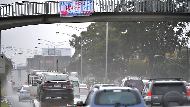 Overpass proposal: Who is Aussie Dave and why is Jen leaving him?