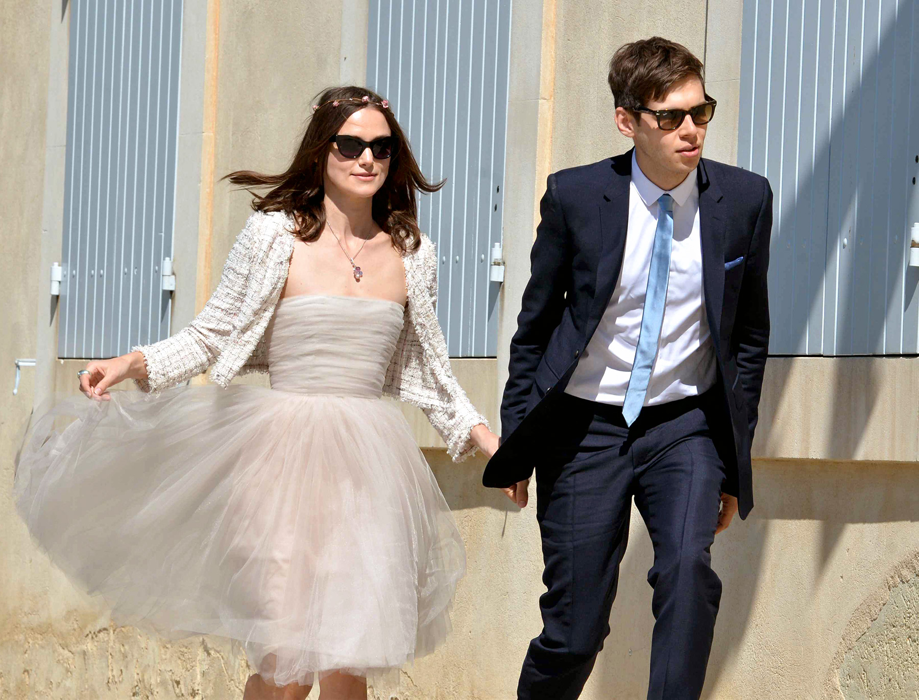 Keira Knightley's top secret nuptials – complete with a recycled wedding dress?