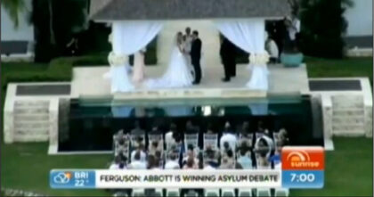 Jake Wall.|Jennifer Hawkins has married her long-time boyfriend