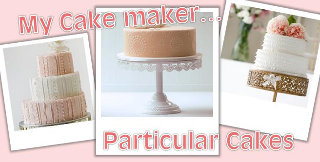 Oh, no! I have to let someone else make my wedding cake…