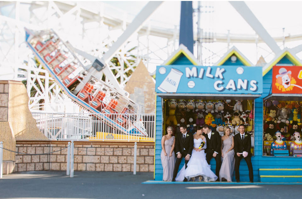 All the fun of the fair: A wedding at Luna Park?