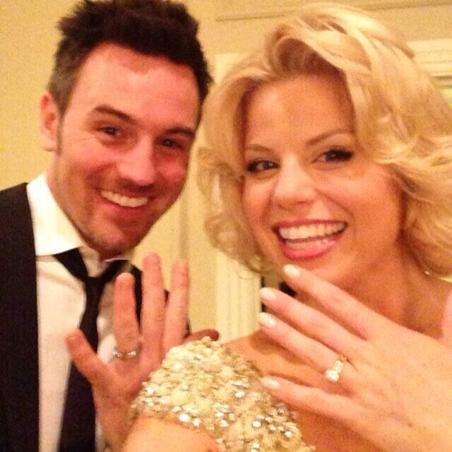Megan Hilty skips an engagement and heads straight up the aisle