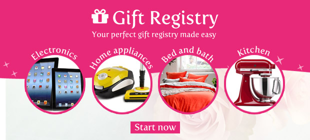 Gift registry: Looking for wedding presents? We've got 10,000!