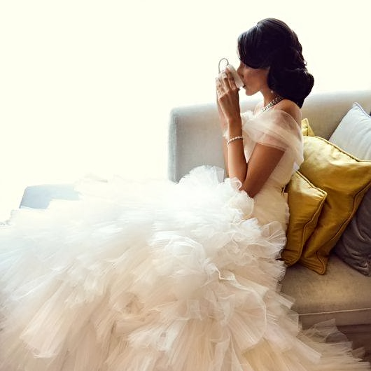 Courageous bride