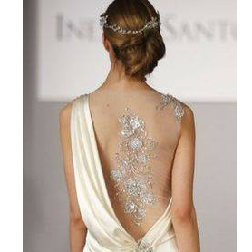 ines di santo backless gown|