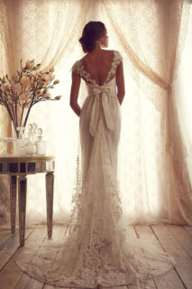 anna campbell wedding gown|
