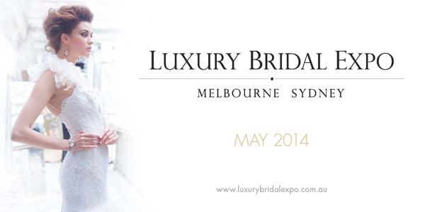 The Luxury Bridal Expo is on this weekend – and we’d love to meet you…