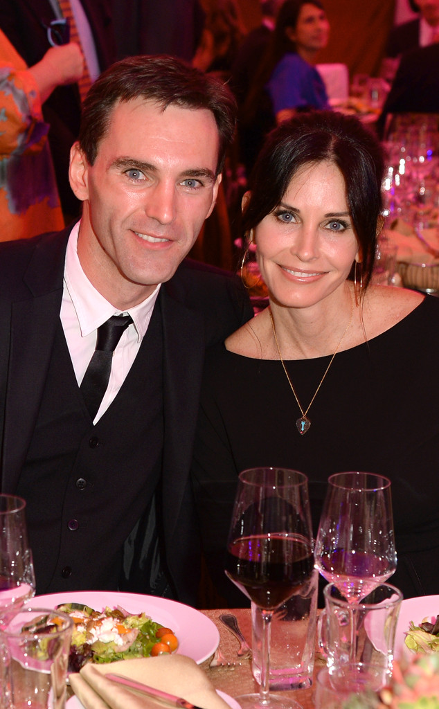 Courteney Cox engaged