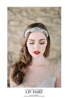 swarovski bridal headpiece|