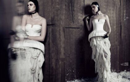 wedding gown by malgorzata dudek|