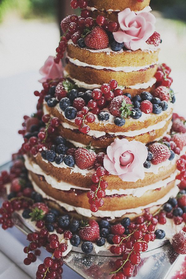 Naked cakes: the beautiful top 10