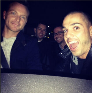 Anthony Callea and Tim Campbell are engaged. Callea shared the news - and this image on his Image: Woman's Day|Anthony Callea and Tim Campbell engaged|