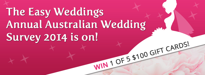 Tell us about your wedding for a chance to win one of five $100 vouchers