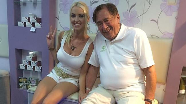 81-year-old billionaire weds Playboy model