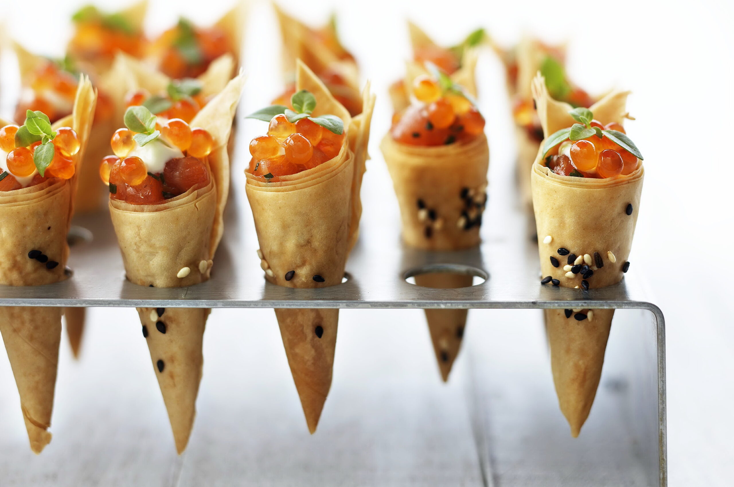 The delicious flavour of a roving menu