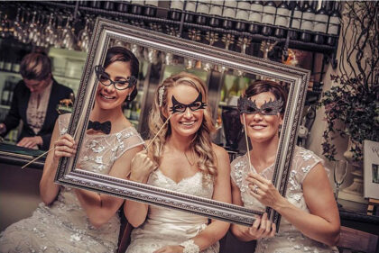 nothing. Just hanging out with the boys. Well hold that ladder