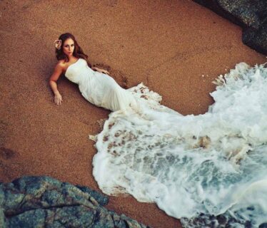 beach wedding photoshoot|