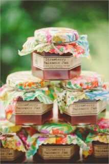 home made jam bomboniere|